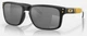 Окуляри сонцезахисні Oakley Holbrook Pittsburgh Steelers чорні з лінзами Prizm Black - зображення 1