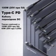 Кабель-переходник PD 100W Type-C на DC 4.5x3.0x0.6 на 20V вольт 1.8 м для подзарядки ноутбука HP с триггером (1.8 метра) Power Delivery от повербанка powerbank и зарядного устройства Ymiot - изображение 5
