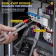 FNIRSI DMC-100 Клещевой мультиметр 600A с True RMS и LED-фонариком - изображение 2