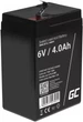 Akumulator Green Cell AGM 6V 4Ah (5903317223955) - obraz 1