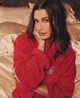 Теплий халат Victoria’s Secret Cozy Plush Robe Червоний Xs - зображення 5