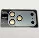Защитное стекло на камеру для iPhone 17 PRO MAX camera glass lens clear Hoco Металлическая рамка Grey / Серый - изображение 1