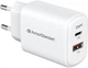 Зарядное устройство ArmorStandart AR-T252WEU 25W GaN USB-C+USB-A White (ARM89532) - изображение 1
