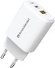 Зарядное устройство ArmorStandart AR-T252WEU 25W GaN USB-C+USB-A White (ARM89532) - изображение 2