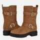 Женские сапоги замшевые Calvin Klein Galivan 775719650 37.5 Коричневые (1159853008) - изображение 3