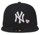 Бейсболка New Era New York World Series love, чорна з вишивкою, повсякденна - зображення 1