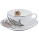 Чашка с блюдцем Astera Charm Floral Brown A0530-CS410-B (410мл) - изображение 1