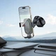 Тримач для телефону автотримач BOROFONE BH130 Follower gravity car holder center console Black (6941991121289) - зображення 7
