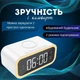 Беспроводная зарядка для смартфона 3в1 с будильником и ночником WIWU Time WiW015 - изображение 2