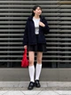 Куртка на молнии UNIQLO из искусственного меха 1159853717 (Синий S) - изображение 6