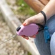 Рулетка зі шнуром для маленьких собак Ferplast Flippy One Cord Mini Blue - зображення 10