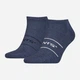 Набор женских носков коротких хлопковых Levi's 701203953-014 35-38 2 пары Синий (8720245285100) - изображение 1