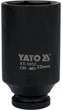 Головка торцева ударна YATO шестигранна подовжена 1/2" 32 мм (YT-1052) - зображення 2