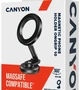 Автодержатель для телефона Canyon OnGrip 10 Magnetic MagSafe Black (CNS-CCHM10) - изображение 7
