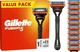 Станок для бритья Gillette Fusion 5 бритва с 11 сменными картриджами (Gillette-F5-11) - изображение 1