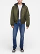 Бомбер мужской Guess 639768663 M Зеленый (1159857067) - изображение 3