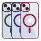 Протиударний Чохол NEW TPU Color with Magsafe для iPhone 15 Plus Navy Blue - зображення 2
