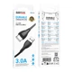 Кабель для зарядки и передачи данных USB Borofone BX121 Durable 3A USB-A to Type-C 1метр Black - изображение 3