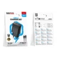 Сетевое зарядное устройство Borofone BAS71A Source single -port charger set 10.5W (5V/2.1A) US набор с кабель для Micro-USB 1метр Black - изображение 3