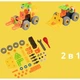 Конструктор гнучкий OTAMANKO Грайко-збирайко 2-в-1 53 деталі - зображення 11