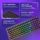 Клавиатура Proove Gaming Slicker Pro (Ukraine Layout) Black Purple (WKSLP0022416) - изображение 3