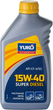 Моторное масло Yuko Super Diesel 15W-40 1 л (4820070240115) - изображение 1