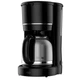 Кофеварка капельная с фильтром Adler AD 4383 black - изображение 1