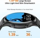 Смарт-часы 1.39" с Bluetooth звонками, IP67, 123+ спортивные режимы, черный - изображение 6