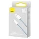Кабель USB 2.0 AM-Type-C M Baseus CALD000603 1м 20V/5A 100W Dynamic Series Blue - зображення 2