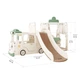 Дитячий ігровий комплекс Mealux Amber White / Green (арт. KD-B010 White / Green) - изображение 4