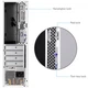 Корпус Chieftec UNI BE-10W-300 mATX с БП 300W вентилятор 1x80 мм Slim White - изображение 7