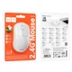 Мышь HOCO Platino wireless mouse GM42 |2.4G, 800/1200/1600 DPI| White - изображение 5