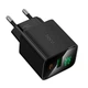 Мережевий зарядний пристрій HOCO CS84A Excellent charger with digital display 30W Black - изображение 4