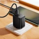 Адаптер сетевой HOCO Smart multi-protocol charger C157A |1USB\1Type-C, PD/QC, 30W/3A\Black - изображение 7