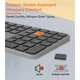 Набор Meetion Wireless Combo ikey C230 2-in-1 (keyboard+mouse) |BT/2.4G| (ru/EN Layouts) Black - изображение 14