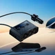 Адаптер автомобильный HOCO Anshun digital display 3-in-1 cigarette lighter car charger Z64 |2USB/2Type-C, 15W USB+240W DC| - изображение 2
