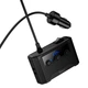 Адаптер автомобильный HOCO Anshun digital display 3-in-1 cigarette lighter car charger Z64 |2USB/2Type-C, 15W USB+240W DC| - изображение 7