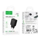 Адаптер сетевой HOCO Smart multi-protocol charger C157A |1USB\1Type-C, PD/QC, 30W/3A\Black - изображение 9