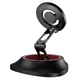 Утримувач HOCO Tower folding ring magnetic car holder (dashboard) H90 |4.5-7"| black-red - зображення 5