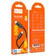 Кабель HOCO C to C Benefit 60W silicone charging data cable X122 |1m, 60W| Black - изображение 5