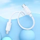 Кабель HOCO C to C Benefit 60W silicone charging data cable X122 |1m, 60W| White - изображение 3