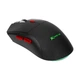 Миша XTRIKE ME GW-613, Wireless Mouse, 2.4G/BT5.4/Type-C, 800-10000DPI, 6 Buttons, 500mAh, black - зображення 3