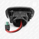 Повторители поворота 01 бегущие для Toyota Avensis Camry Corolla Hilux RAV4 Lexus GS RX LED чёрные 2 шт. (оранжевый) - изображение 3