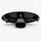 Повторители поворота 03 бегущие для Toyota Auris Corolla RAV4 Yaris светодиодные (LED) чёрные 2 шт. (оранжевый) - изображение 3