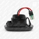 Повторители поворота 01 бегущие для Toyota Avensis Camry Corolla Hilux RAV4 Lexus GS RX LED чёрные 2 шт. (оранжевый) - изображение 6