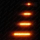 Повторители поворота 01 бегущие для Toyota Avensis Camry Corolla Hilux RAV4 Lexus GS RX LED чёрные 2 шт. (оранжевый) - изображение 8