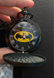 Кулон карманные часы Batman подвеска знак Бэтмен на цепочке черный - изображение 5