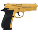 Шумовий сигнальний пістолет Aksa Arms AK20 CC-07 калібр 9 мм PAK (Beretta 92) Gold - зображення 1