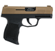 Шумовий сигнальний пістолет Aksa Arms AK21 CC-02 калібр 9 мм PAK (Sig Sauer P365) Black/Tan - зображення 1