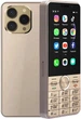 Кнопковий телефон-смартфон UNIWA Hope XS17 4G Android + WhatsApp + Facebook Золотистий - зображення 1